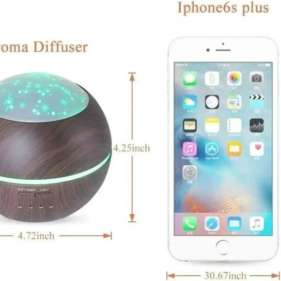 150ML Essential Oil Diffuser Mini Aromatherapy Humidifier Room Fragrance - Picture 3 of 8